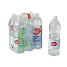 Acqua naturale bottiglia plastica lt 2 pezzi 6 Geraci