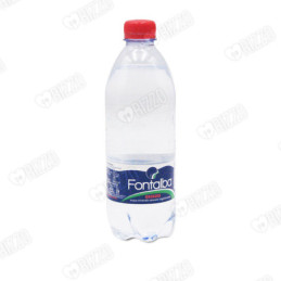 Acqua frizzante bottiglia plastica cl 500 in confezioni da 12 bottigliette Fontalba