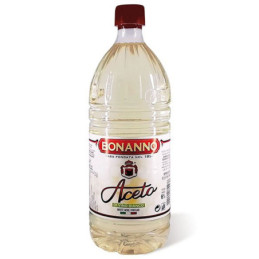 Aceto di vino bianco bottiglia pet da lt 1 Acetificio Bonanno.jpg