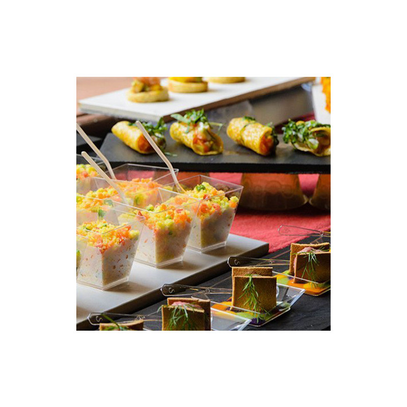 Vassoio Joy nero 6,5x6,5 cm confezione 25 pezzi TecnoStyle bis.jpg