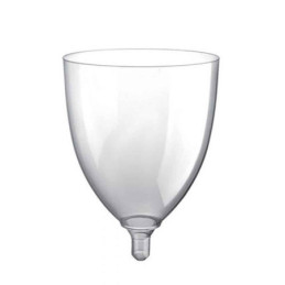 Bicchiere maxi calice plastica usa&riusa trasparente confezione pezzi 20 Gold Plast.jpg