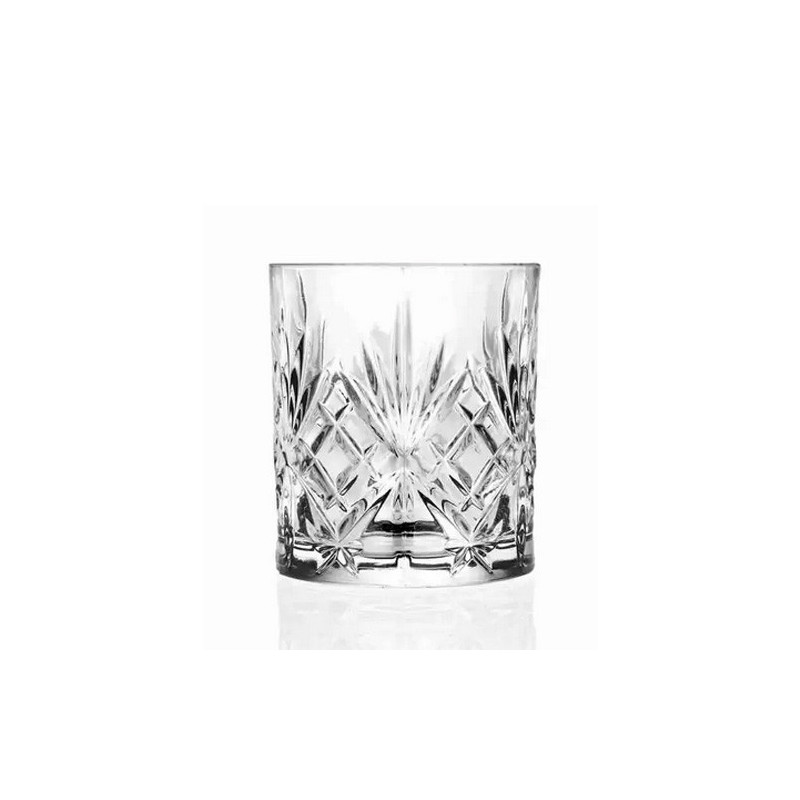 Bicchiere tumbler basso decorato cl 34 cartone pezzi 6 Melodia.jpg
