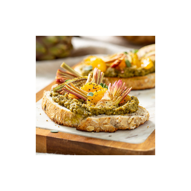 Patè carciofi per bruschettone vaso vetro gr 90 delizie di Calabria bis.jpg