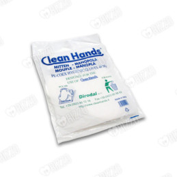 Guanti da panettiere ricambio confezione da 100 pezzi Clean Hands