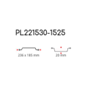 Coperchi pet 1530cc pezzi 50 Smoothwall Contital bis.png