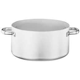 Casseruaola alta acciaio inox 2 manici 28x16h senza coperchio Paderno.jpg