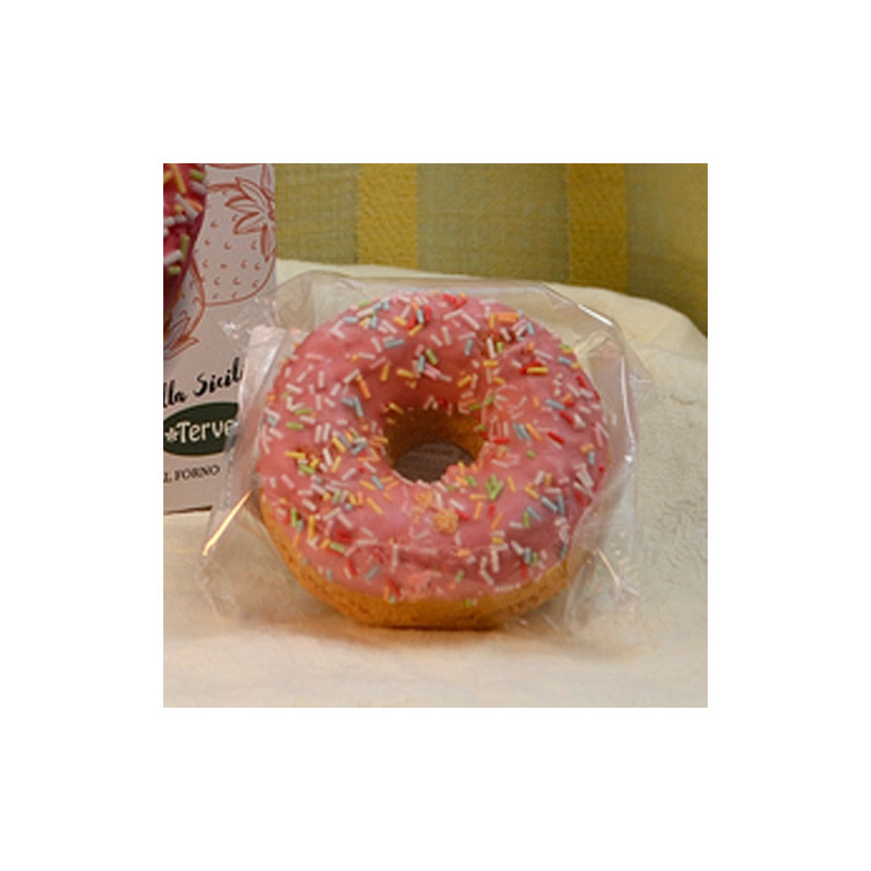 Donuts ciambella SENZA GLUTINE al forno fragola bis.jpg