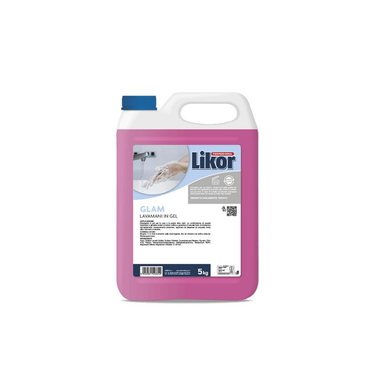 Detergente lavamani Glam bidone kg 6 Likor.jpg