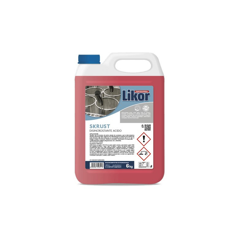 Detergente disincrostante lavastoviglie Skrust bidone kg 6 Likor.jpg