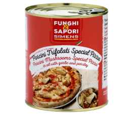 Porcini trifolati Special Pizza latta gr 790 Siemens