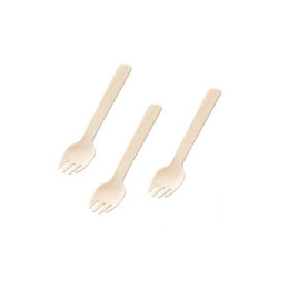 Forchettina in legno cm 10,5X5 PZ48 Leone