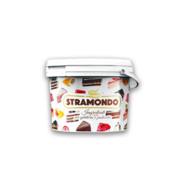 Crema farcitura cioccolato pistacchio croccante secchio kg 4 Stramondo.jpg