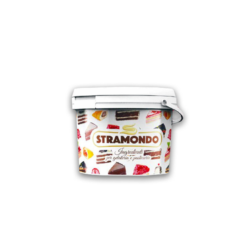 Crema farcitura cioccolato pistacchio croccante secchio kg 4 Stramondo.jpg