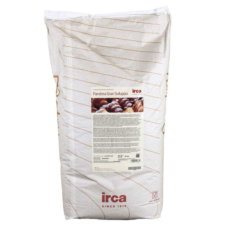 Preparato per brioches e croissant Gran Sviluppo sacco kg 25 Irca.jpg