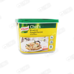 Brodo granulare funghi porcini barattolo gr 500 Knorr