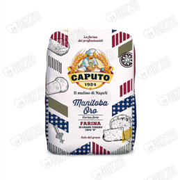 Farina Manitoba di Grano Tenero tipo "0", busta da 1 kg. Mulino Caputo