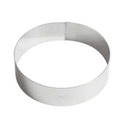Anello per mousse acciaio inox 16x4,5 cm Paderno.jpg