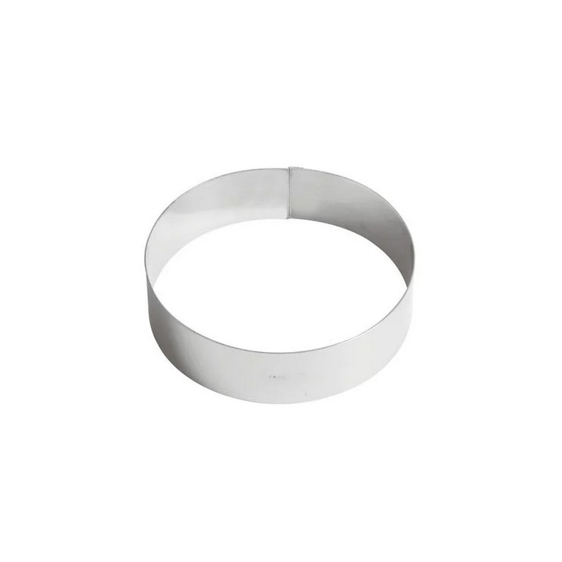 Anello per mousse acciaio inox 16x4,5 cm Paderno.jpg