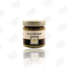 Pate' di melanzane, vasetto in vetro da 180 gr