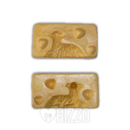 Forma in gesso di pecora per marzapane gr 25 Calia