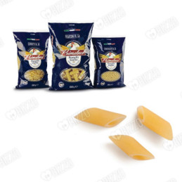 PASTA DI SEMOLA DI GRANO DURO PRIMELUCI SICILIA MEZZE PENNE DI ZITO KG.1 x 12.