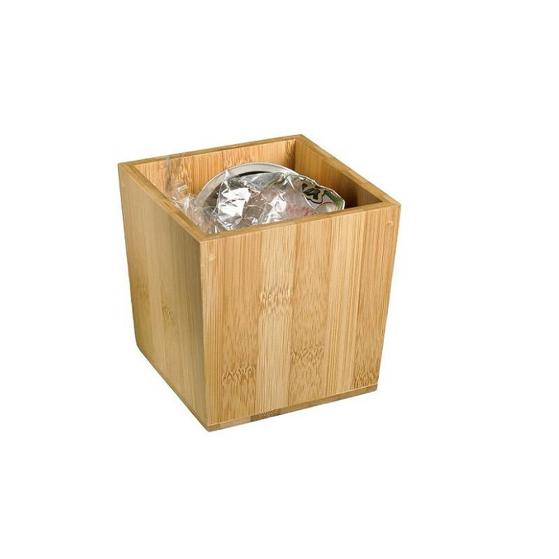Portarifiuti da tavolo in bamboo cm11x11x11 Leone.jpg