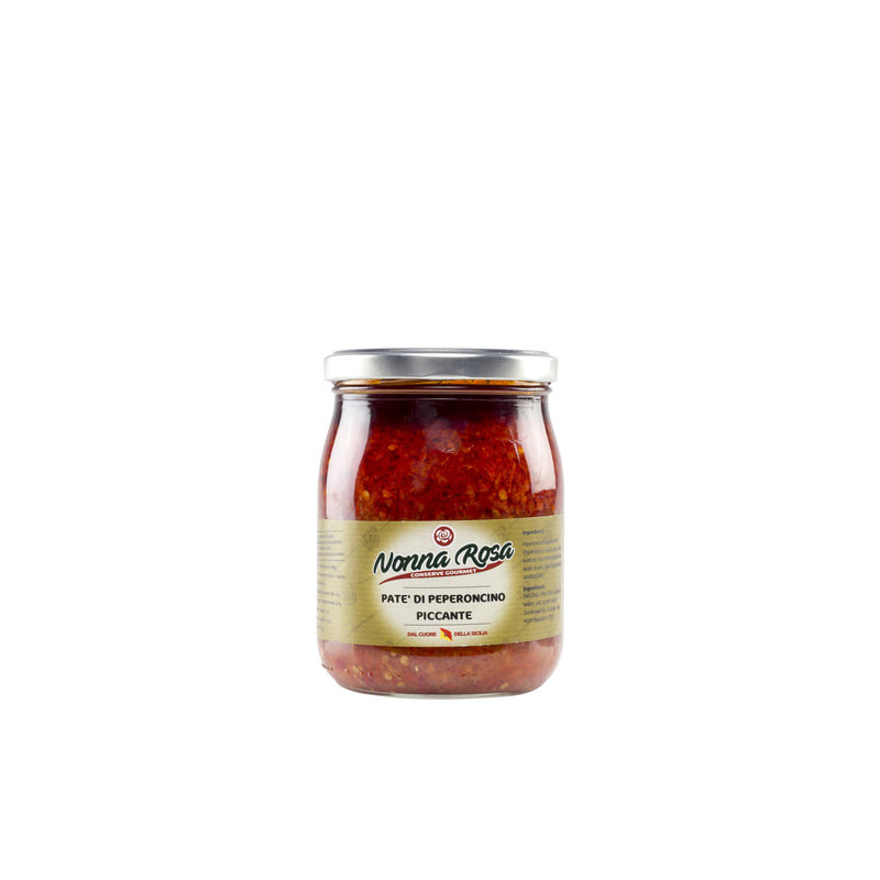 patè di peperoncino piccante in olio vaso kg 1 Cacciatore.jpg