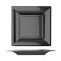 Piatto 230 mm  nero riutilizzabile confezione 12 pezzi TecnoStyle.jpg