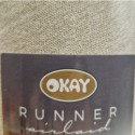Rotolo tovaglia runner 240cm X 40metri jeans tabacco Okay tris.jpg