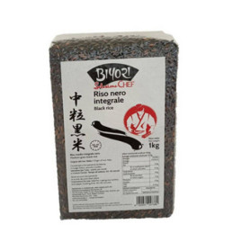 Riso per sushi nero integrale confezione kg 1 Biyori