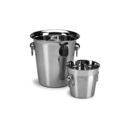 Secchio inox ghiaccio lt 3,5 champagne vino spumante Comas.jpg