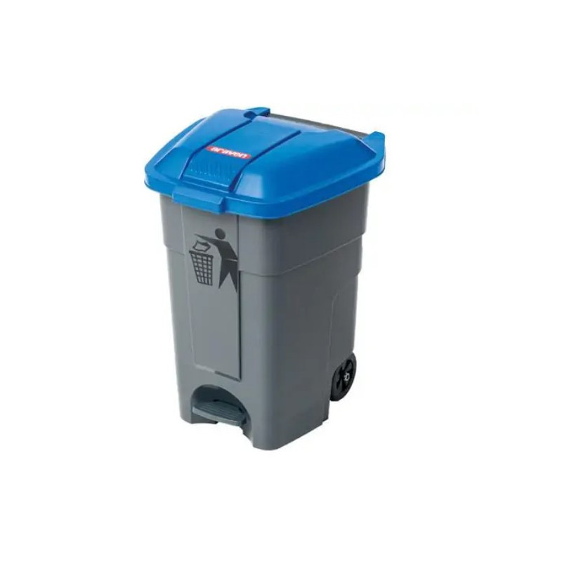 Secchio pedale Blu lt.50 Araven.jpg