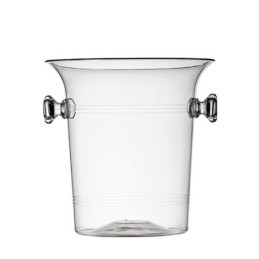 Secchiello plastica trasparente portabottiglie 22x21,5 cm Brevetti Waf.jpg