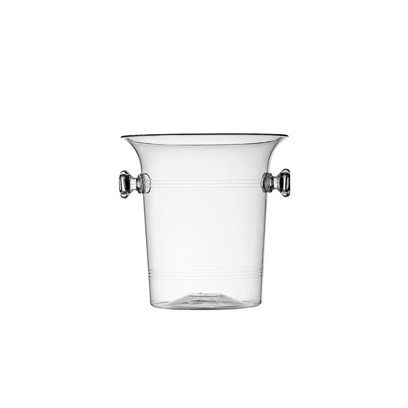 Secchiello plastica trasparente portabottiglie 22x21,5 cm Brevetti Waf.jpg