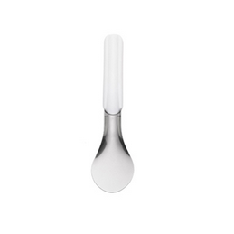 Spatola inox con manico in gomma bianco Morini.png
