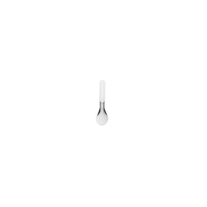 Spatola inox con manico in gomma bianco Morini.png