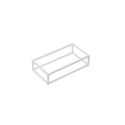 Stand per buffet bianco in metallo GN 1 3 - 32,5x17,6x8 cm Leone.jpg