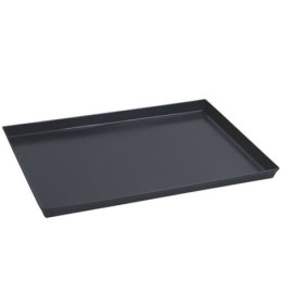 Teglia in ferro blu colore nero 60x40x3 altezza Paderno.jpg