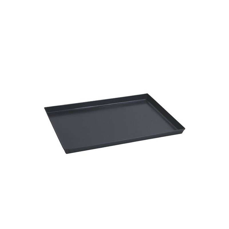 Teglia in ferro blu colore nero 60x40x3 altezza Paderno.jpg