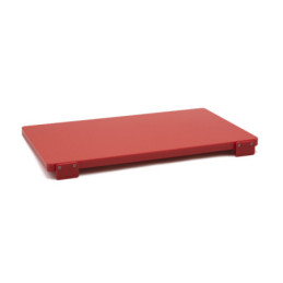 Tagliere in politene alta densità rosso 50x30 x1.5 h McRisto
