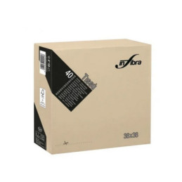 Tovaglioli tissù 38x38 Madreterra confezione da 40 pezzi Infibra.jpg