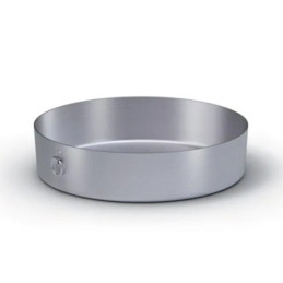 Tortiera cilindrica in alluminio con anello diam 40 cm Ballarini.jpg