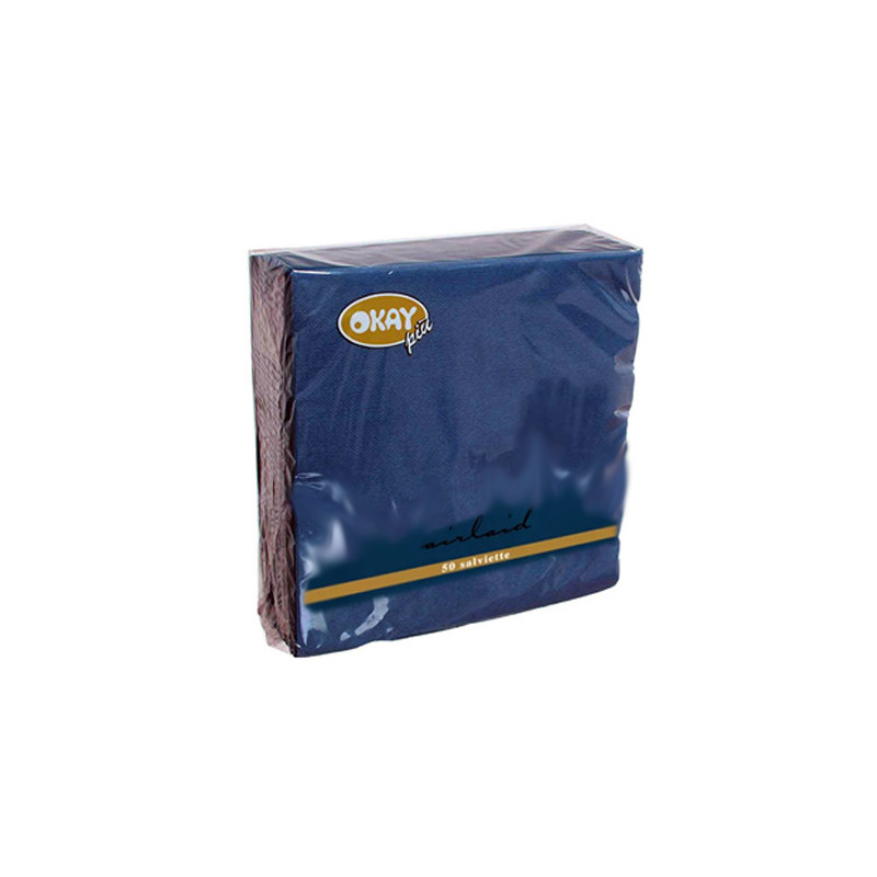 Tovaglioli airlaid 40x40 blu pezzi 50 Okay.jpg