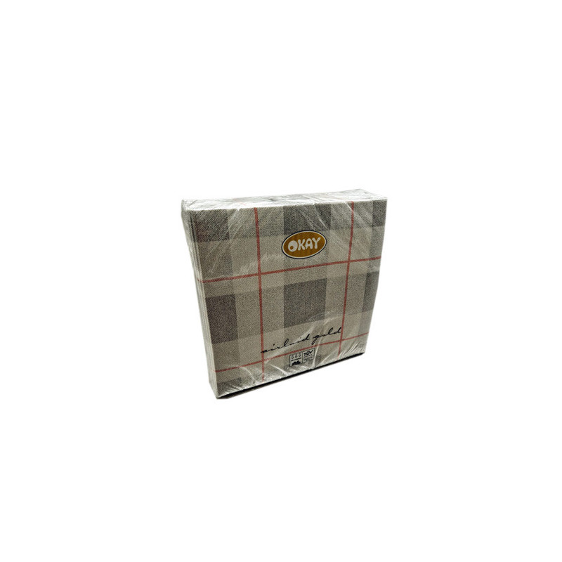 Tovaglioli airlaid 40x40 scozzese oro pezzi 50 Okay.jpg