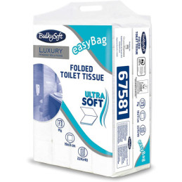 Carta igienica intercalata 19x11cm per dispenser confezione pz 224 Bulky