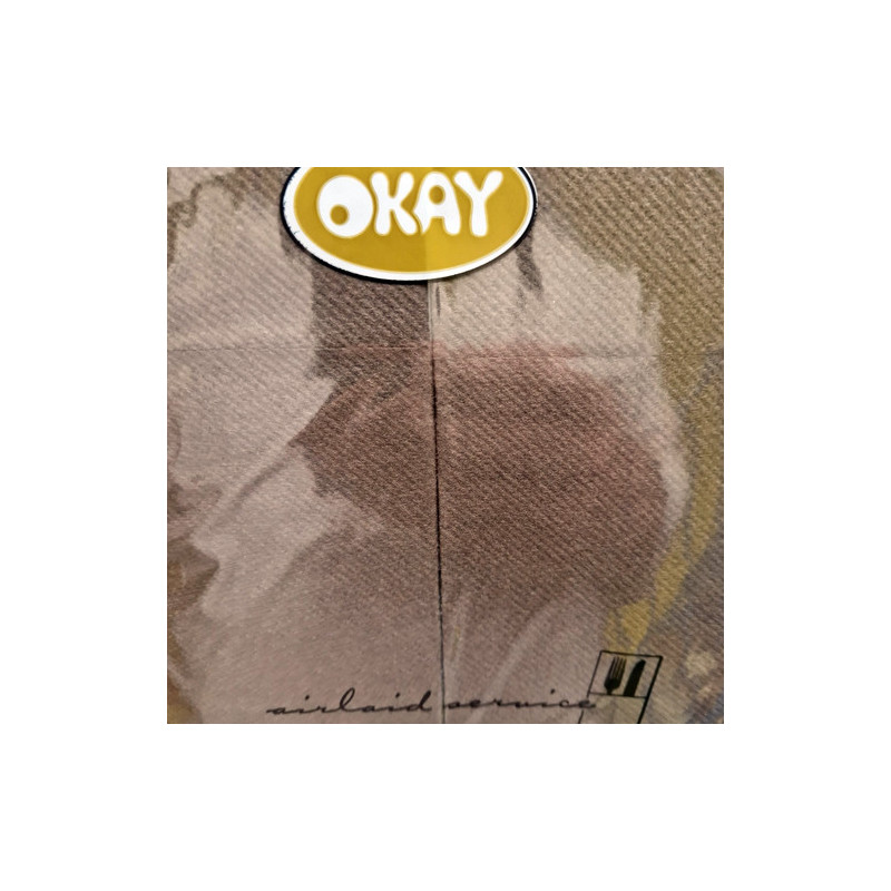 Tovagliolo piegato service posate 32x40 pezzi 50 colore marrone Okay bis.jpg