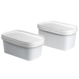 Vaschetta senza coperchio cartone bianca R848 gr 750 ovale pezzi 50 Taddia.jpg