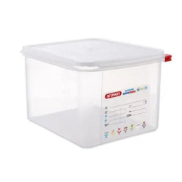 Vaschetta gastronomica polipropilene con coperchio 1/2 h 200 Araven