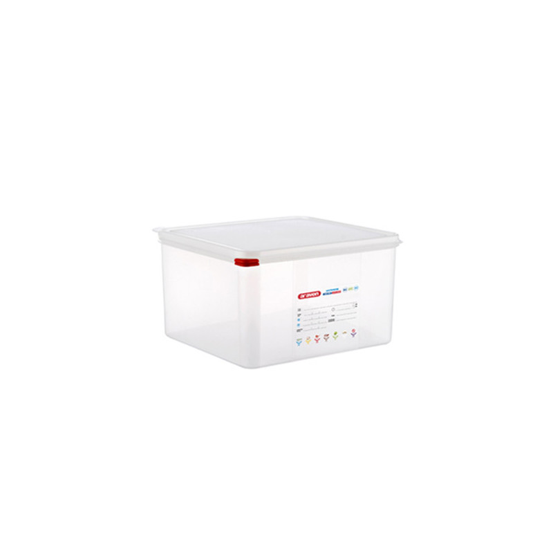 Vaschetta gastronomica polipropilene con coperchio 1 9 h 65 Morini.jpg