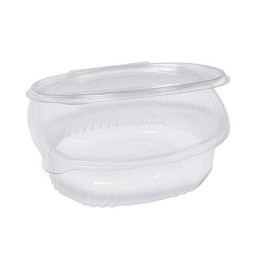 Contenitori ovali PET con coperchio incernierato G3 cc1000 Cuki Professional.jpg